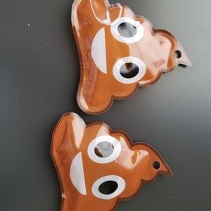 Poop emoji ice packs